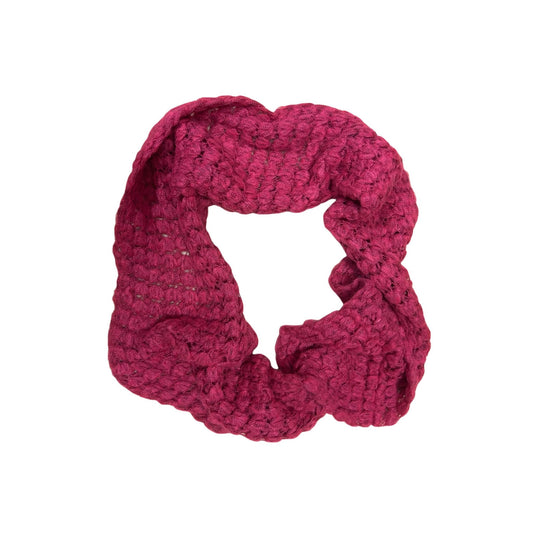 Loop Schal Damen Pink Polyester 25x95 cm Leicht Weich Schick Rundschal Basic