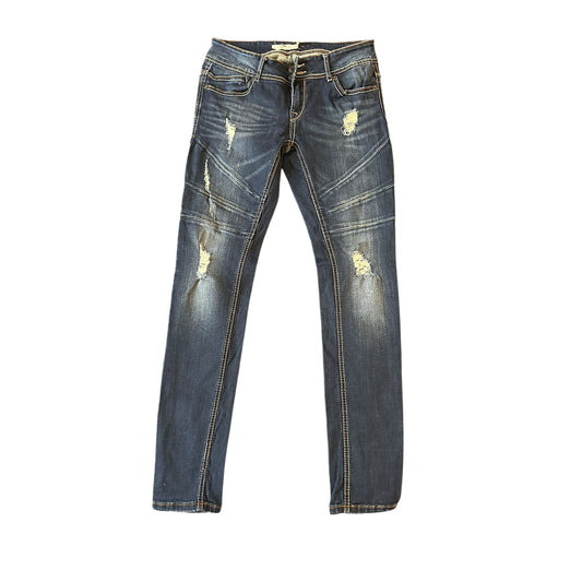 👖 Sister Skinny Jeans | Gr. 28 Waist | Blau | Lässiger, bequemer Schnitt | Casual-Chic 👖