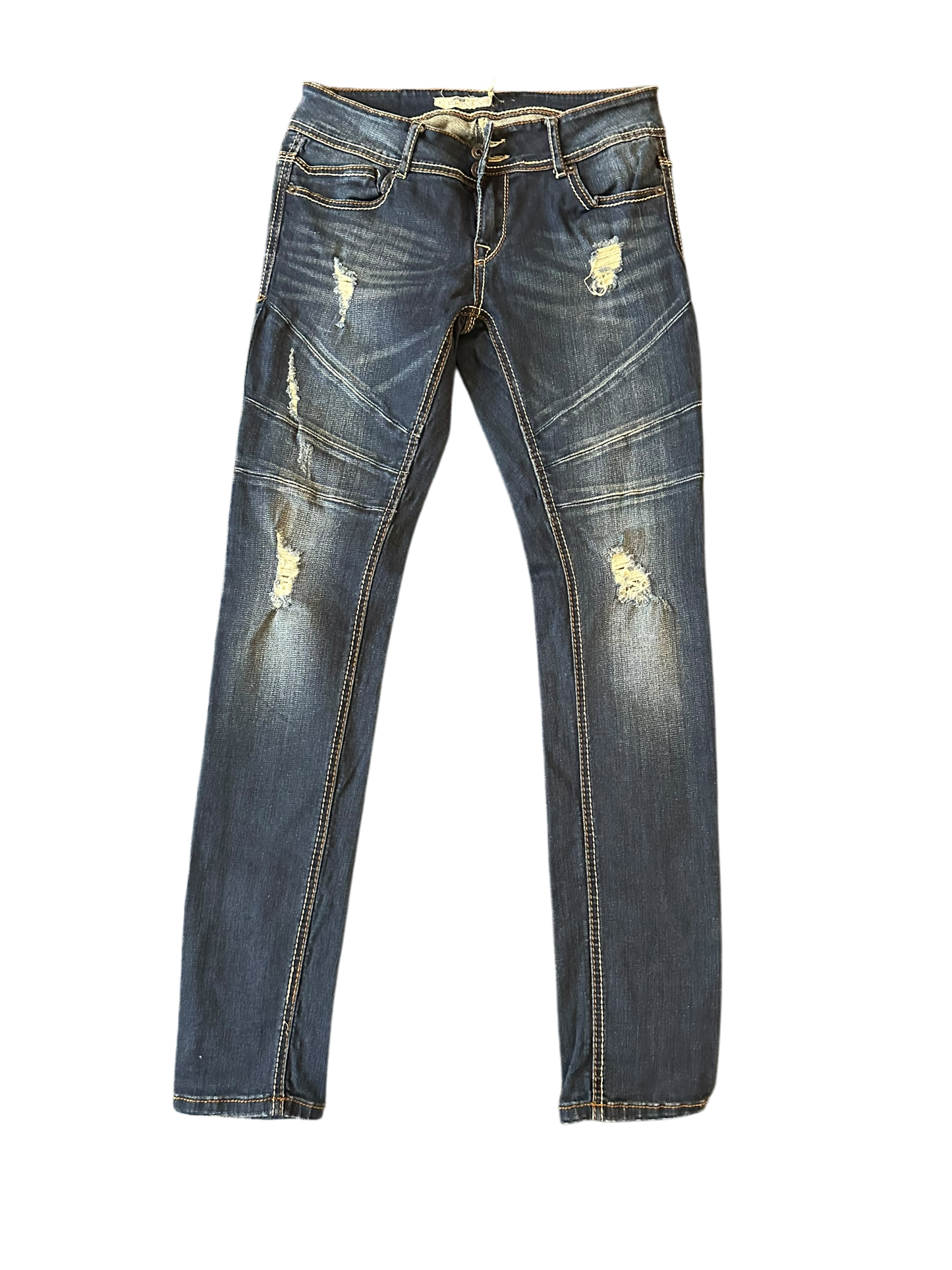 👖 Sister Skinny Jeans | Gr. 28 Waist | Blau | Lässiger, bequemer Schnitt | Casual-Chic 👖