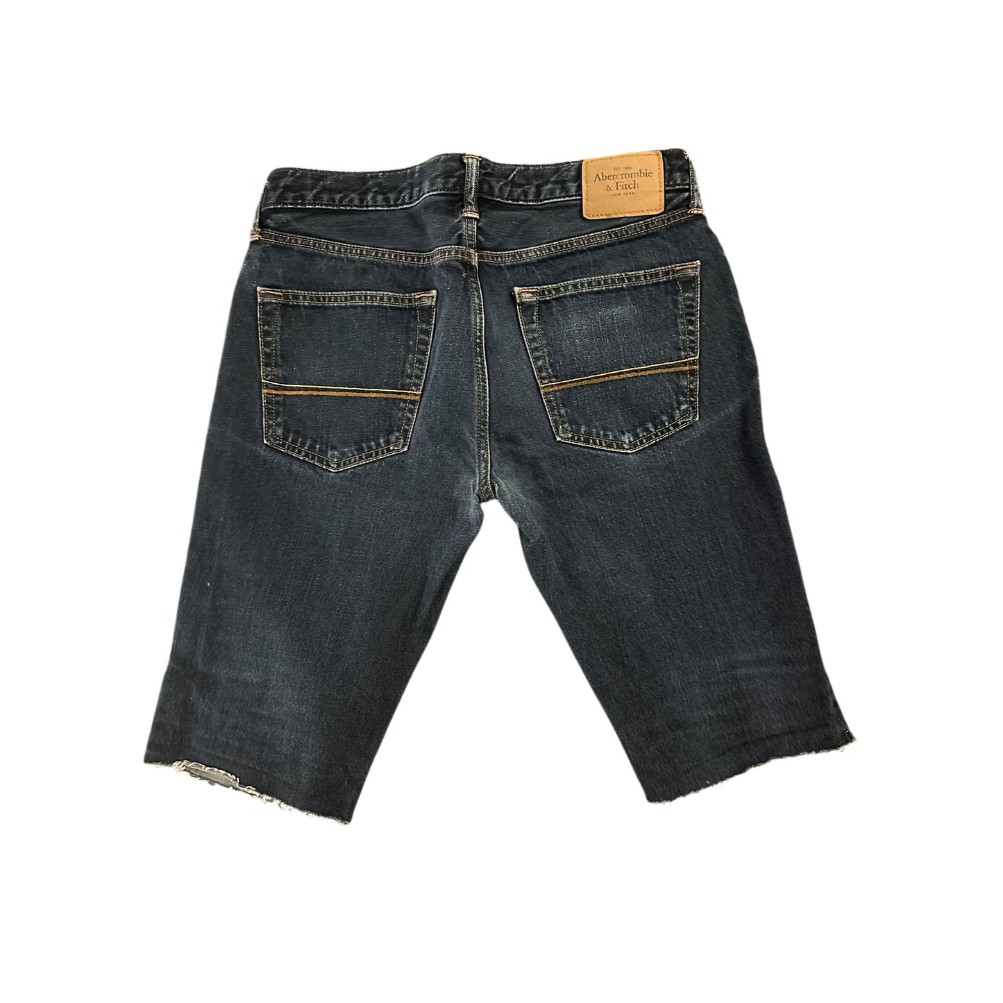 Abercrombie Fitch Jeans Shorts Herren W32 L30 Dunkelblau Denim