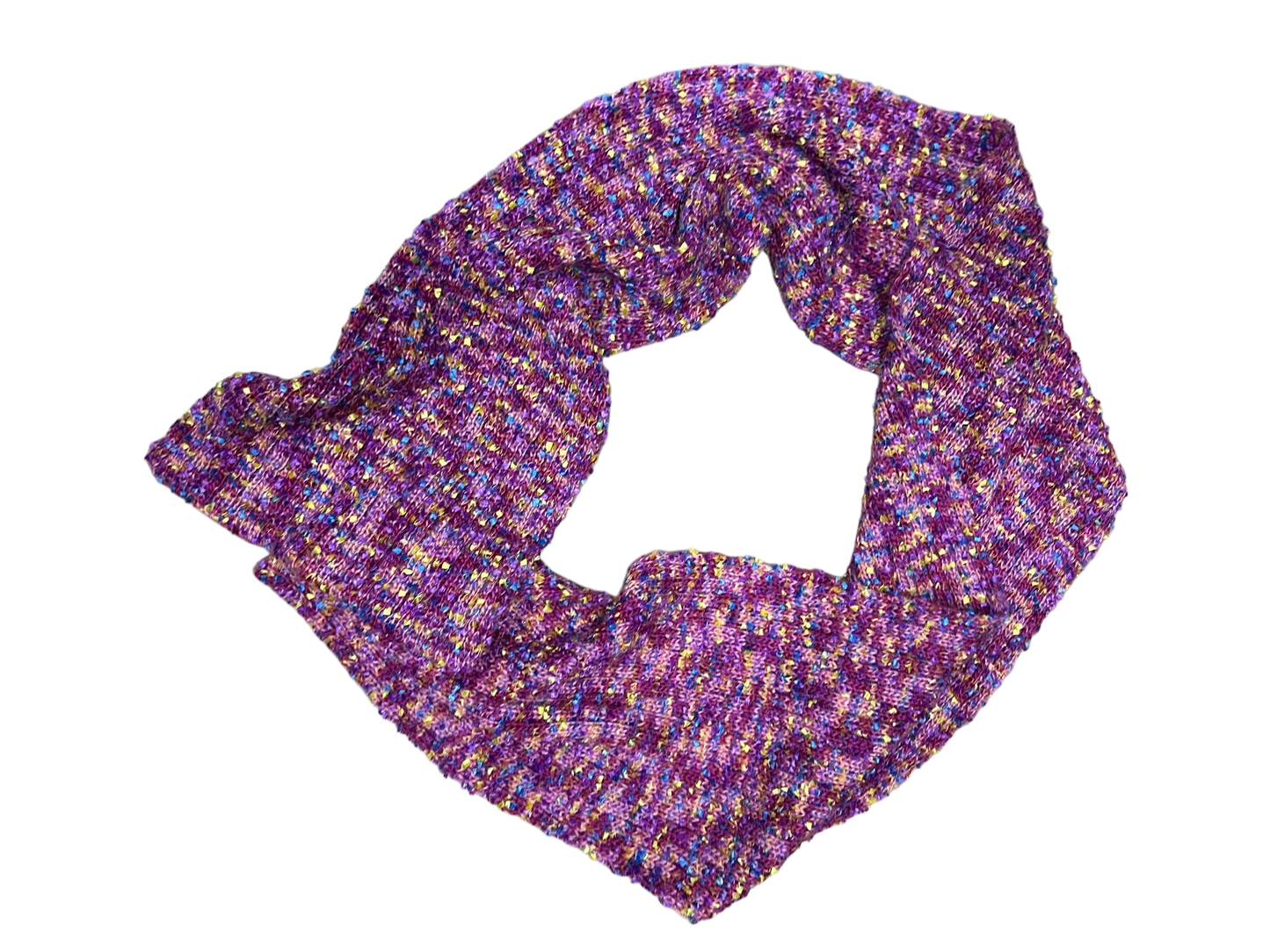 Schal Damen Bunt Strick 185 cm Weich Gemütlich Elegant Modern Winter Pure Panda