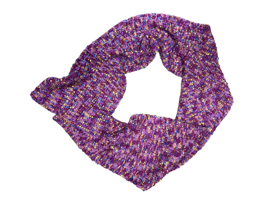 Schal Damen Bunt Strick 185 cm Weich Gemütlich Elegant Modern Winter Pure Panda