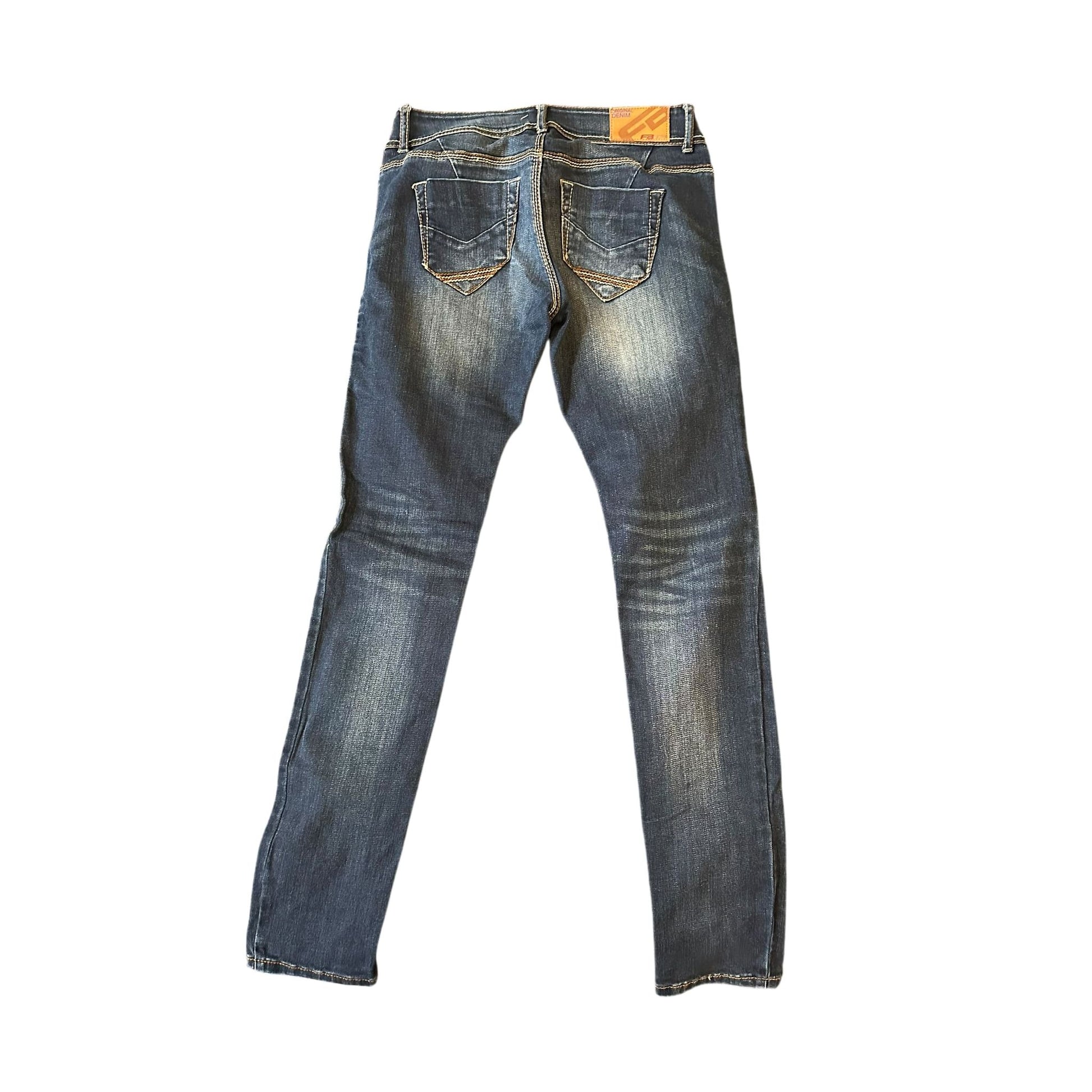 👖 Sister Skinny Jeans | Gr. 28 Waist | Blau | Lässiger, bequemer Schnitt | Casual-Chic 👖