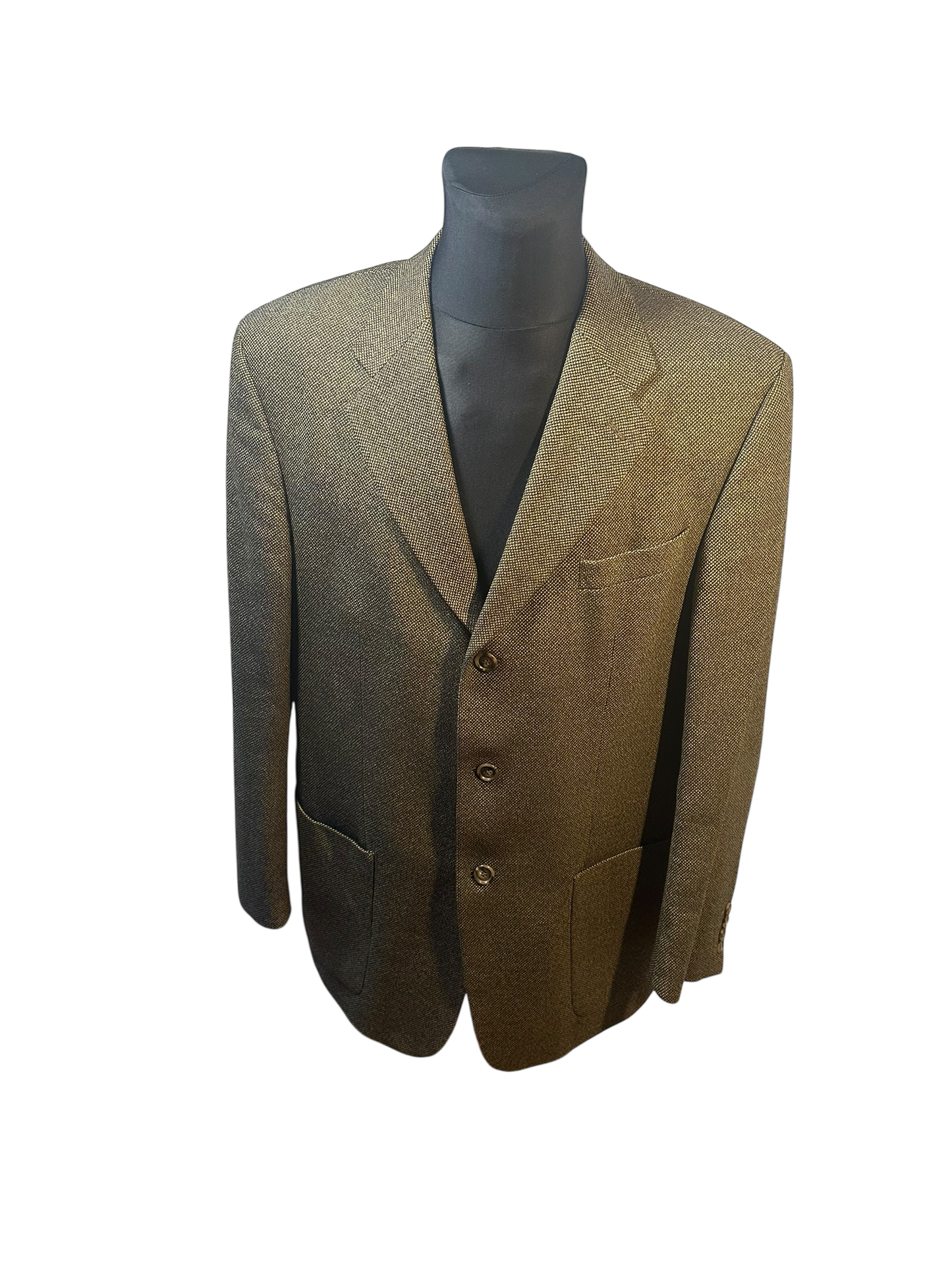 Westbury Herren Sakko Gr. 54 Grau Schurwolle Klassisch Elegant Business Anzug