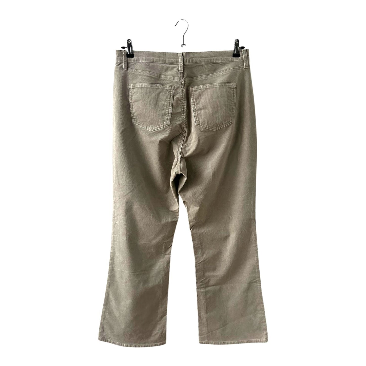 Uniqlo Cordhose Damen Gr 42 Beige Baumwolle Stretch Klassisch Zeitlos Classic