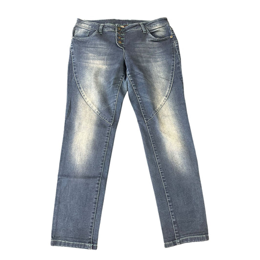 Rainbow Jeans | Gr. 42 | Blau | Regular Fit | Damen Jeans - Hose