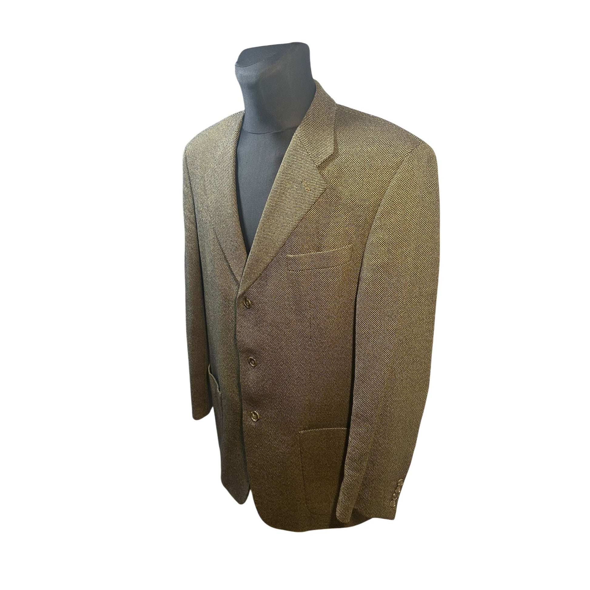 Westbury Herren Sakko Gr. 54 Grau Schurwolle Klassisch Elegant Business Anzug