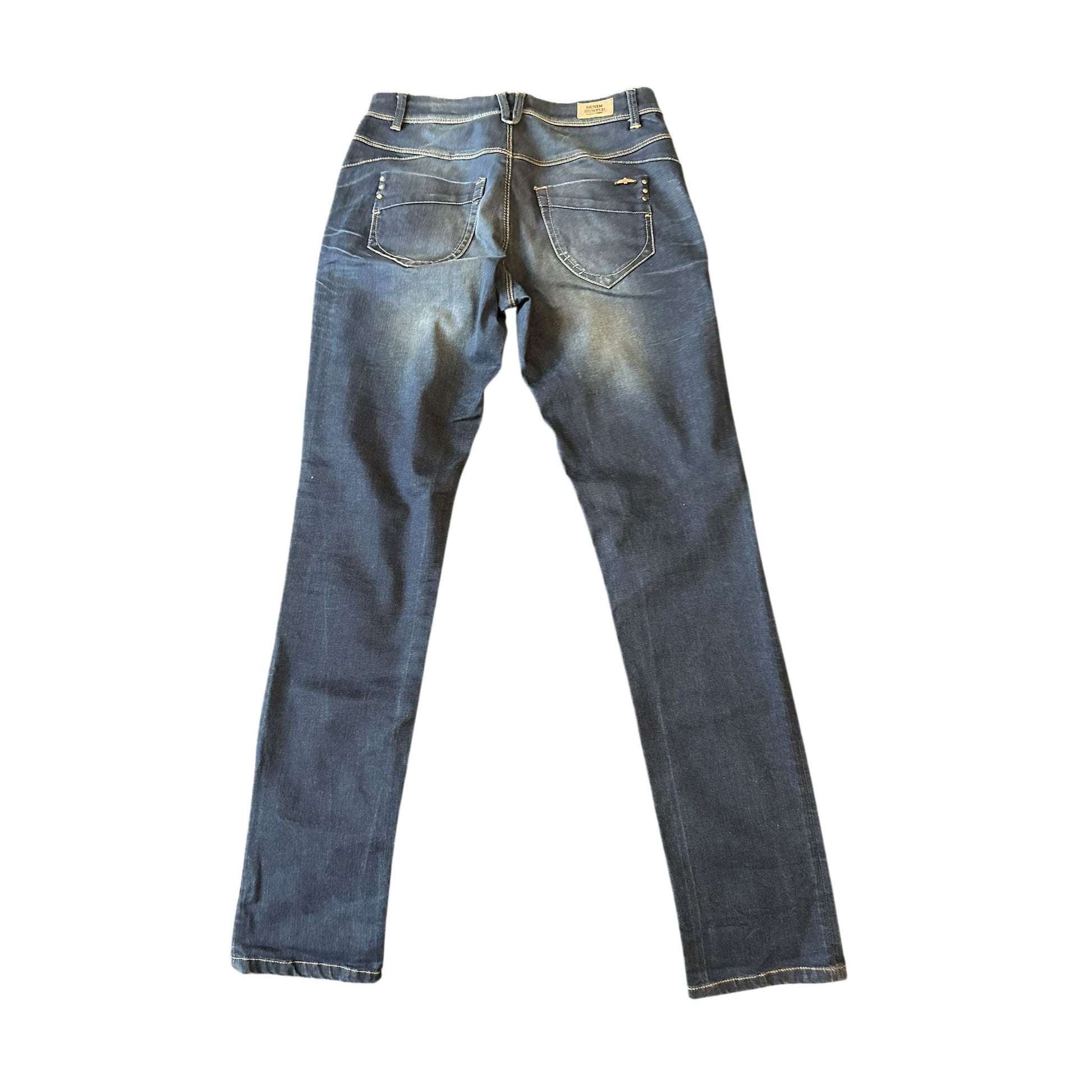 👖 Denim Hunter - Romina Curved Damen Jeans | Gr. 29 | Jeansblau | Bequemer Fit | Klassischer Denim Look 👖