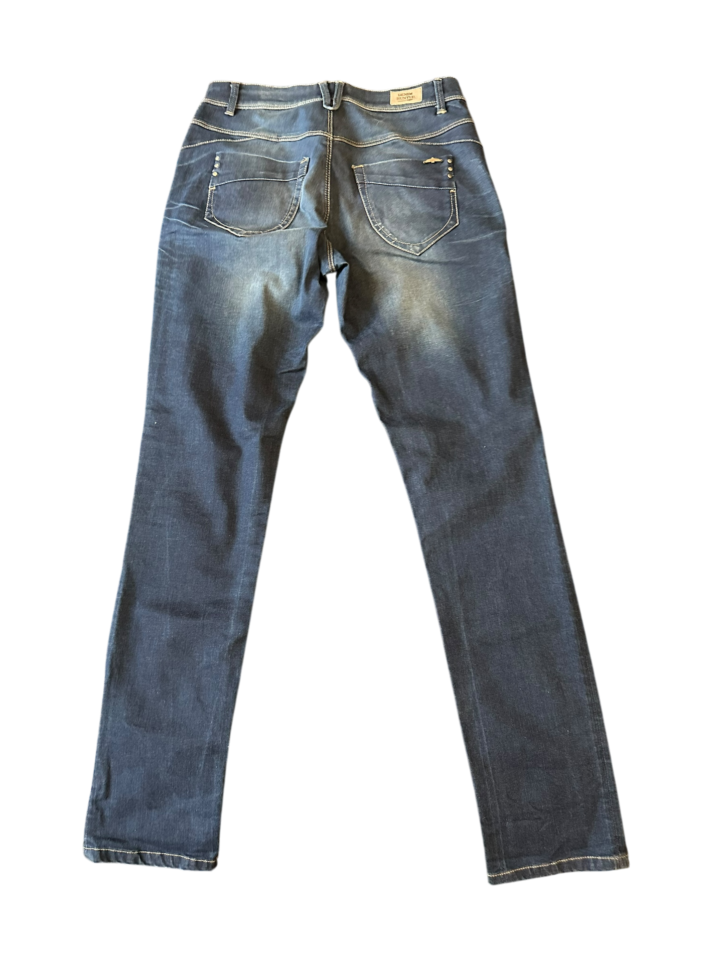 👖 Denim Hunter - Romina Curved Damen Jeans | Gr. 29 | Jeansblau | Bequemer Fit | Klassischer Denim Look 👖