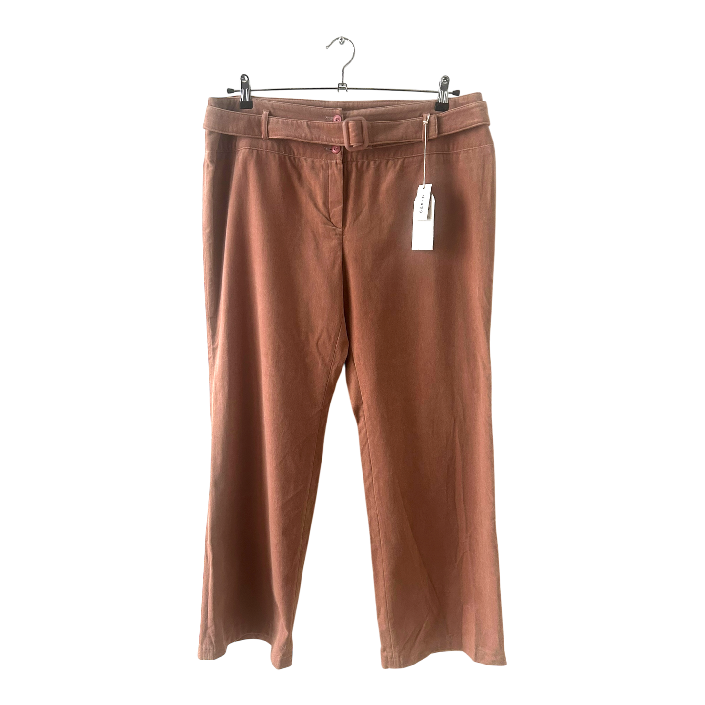 Elegance Paris Damen Hose Gr 46 Rose Cord Baumwolle Modal Elasthan