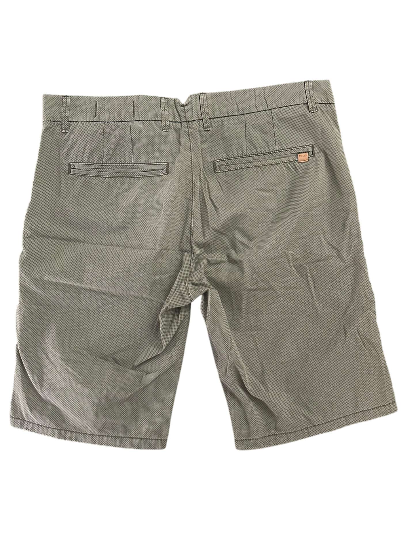 Tom Tailor Herren Shorts Slim Chino Gr M Grün Baumwolle Stretch