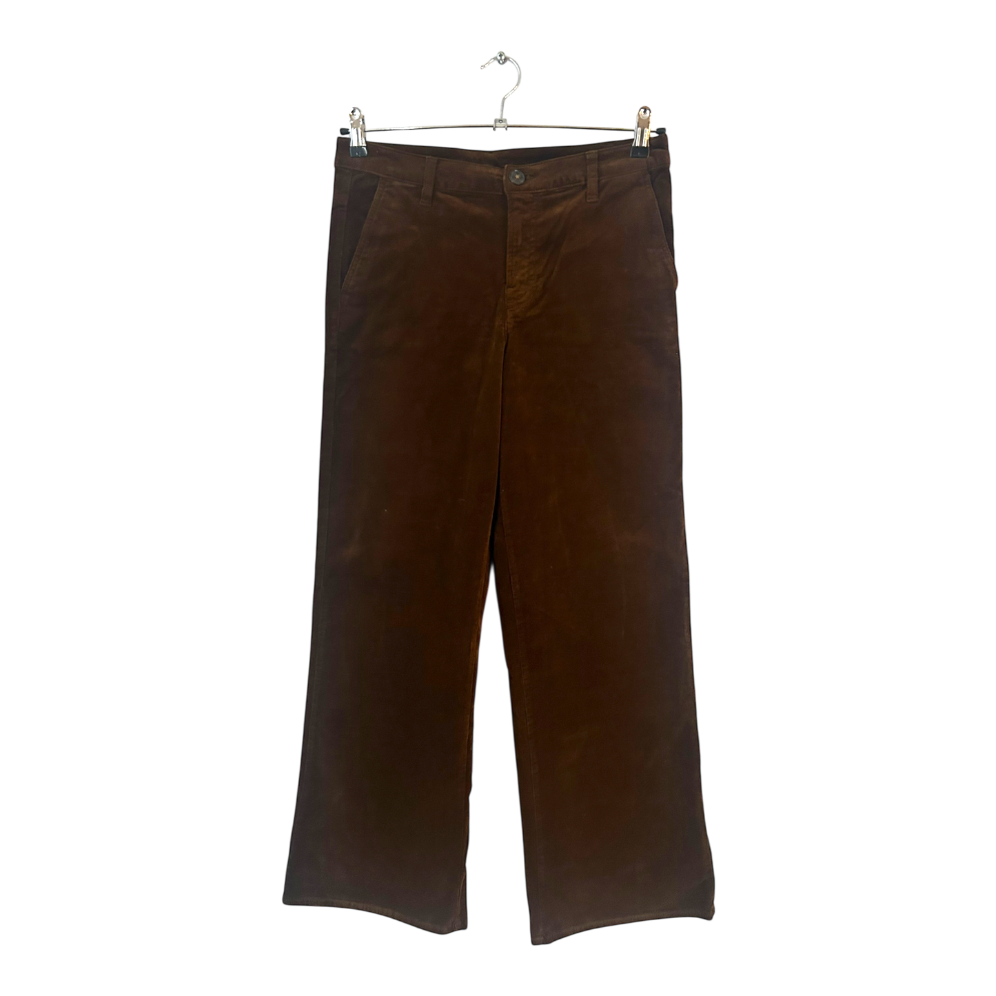 Yessica Damen Hose Gr 40 Braun Cord Baumwolle Elasthan