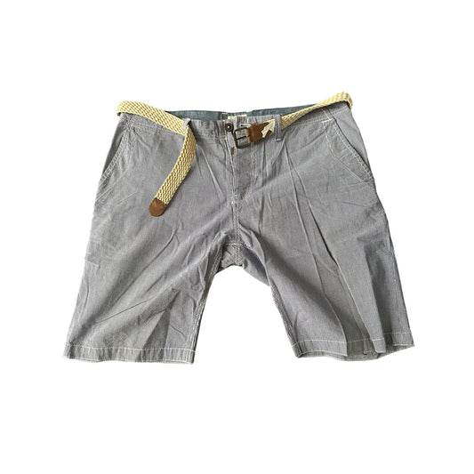 next Herren-Shorts Hellblau Fein Kariert – Gr. 46 (EU) 🩳💙