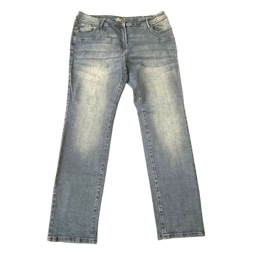 Gina Benotti Jeans Damen Gr. 46 - Hosen - Jeansblau - Straight Fit