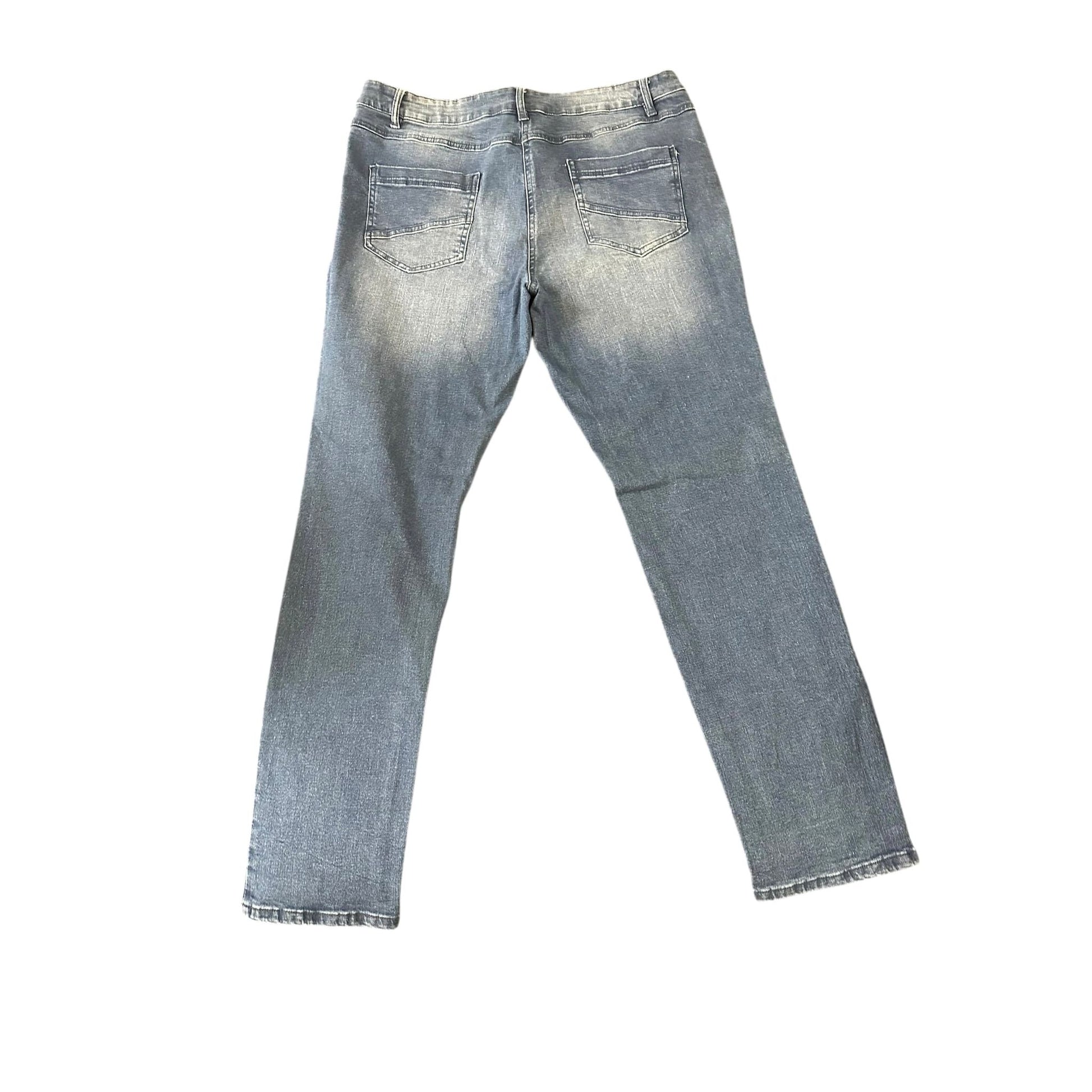 Gina Benotti Jeans Damen Gr. 46 - Hosen - Jeansblau - Straight Fit