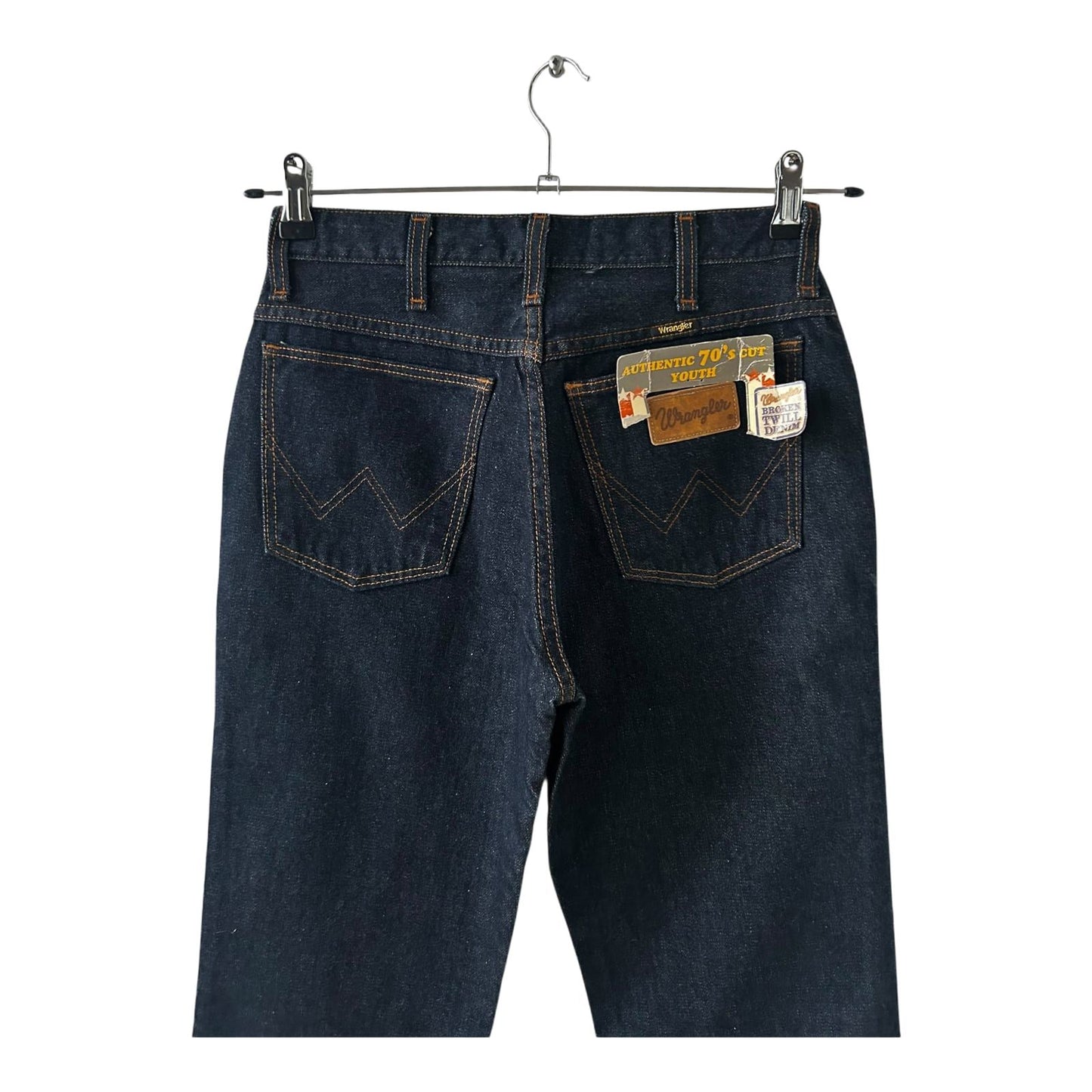 Wrangler Damen Jeans Hose Gr 36 Dunkelblau Baumwolle Denim Vintage Design