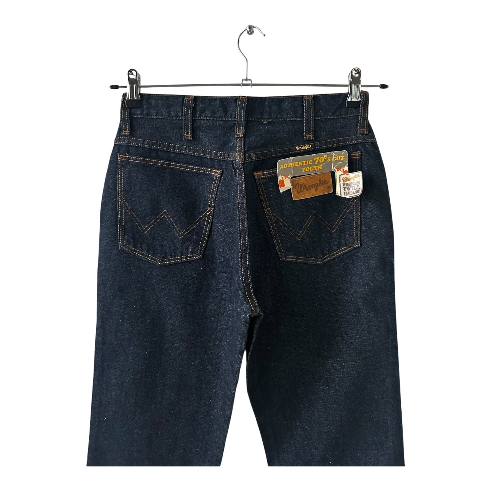 Wrangler Damen Jeans Hose Gr 36 Dunkelblau Baumwolle Denim Vintage Design