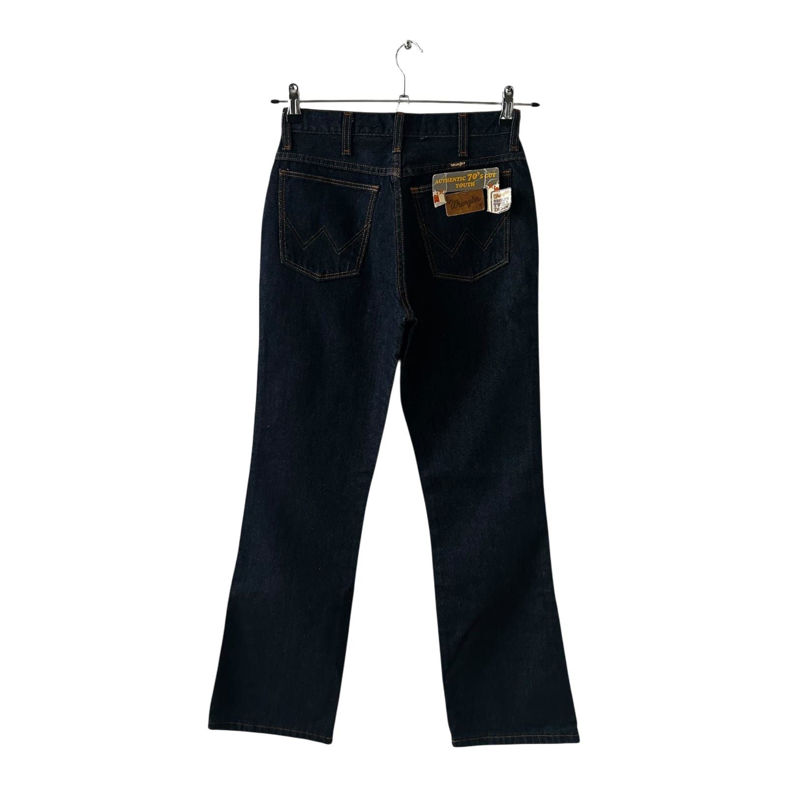 Wrangler Damen Jeans Hose Gr 36 Dunkelblau Baumwolle Denim Vintage Design