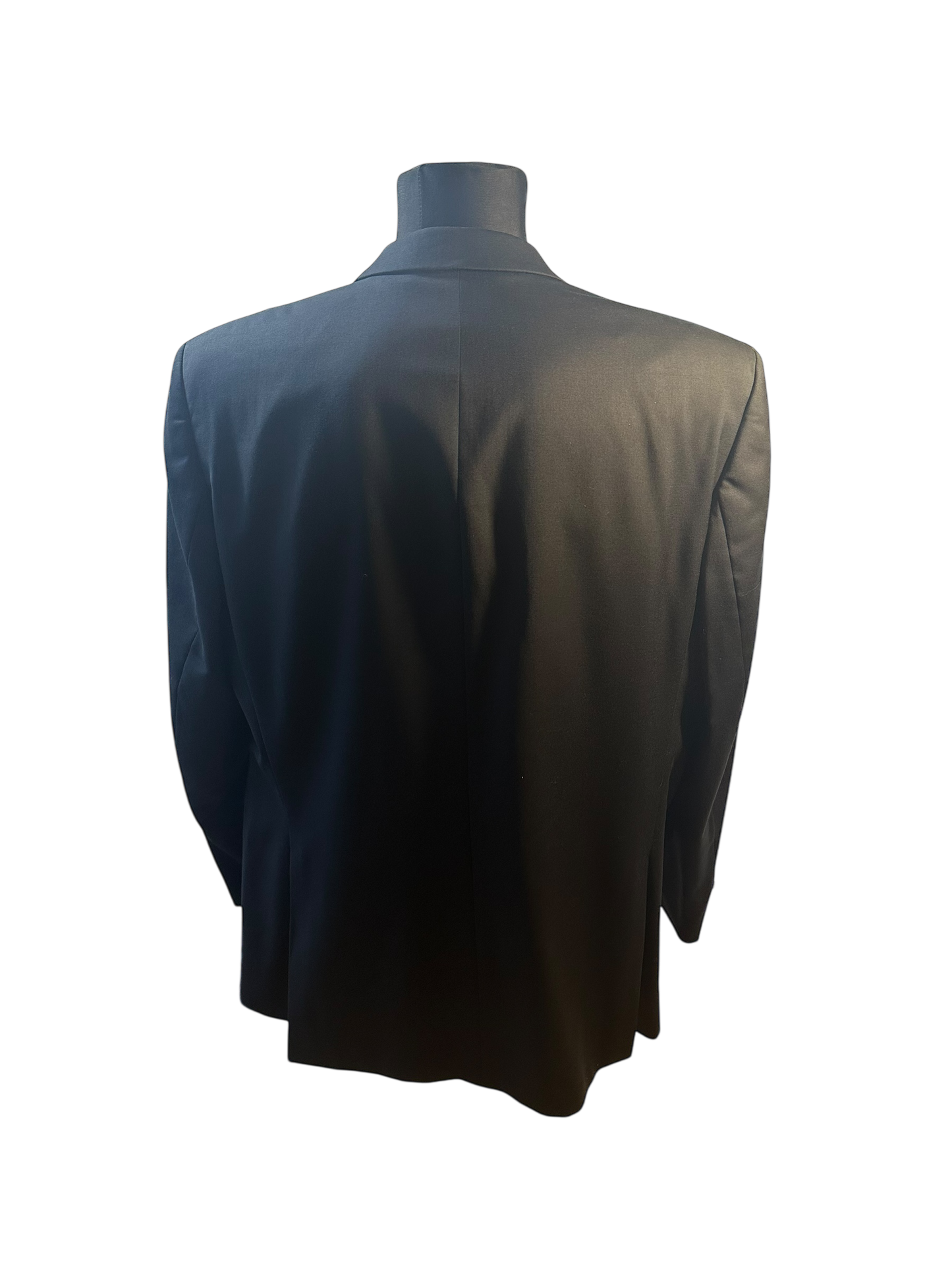 Pierre Cardin Sakko Gr. 56 Schwarz Herren Sakko Reine Schurwolle Klassisch Elegant