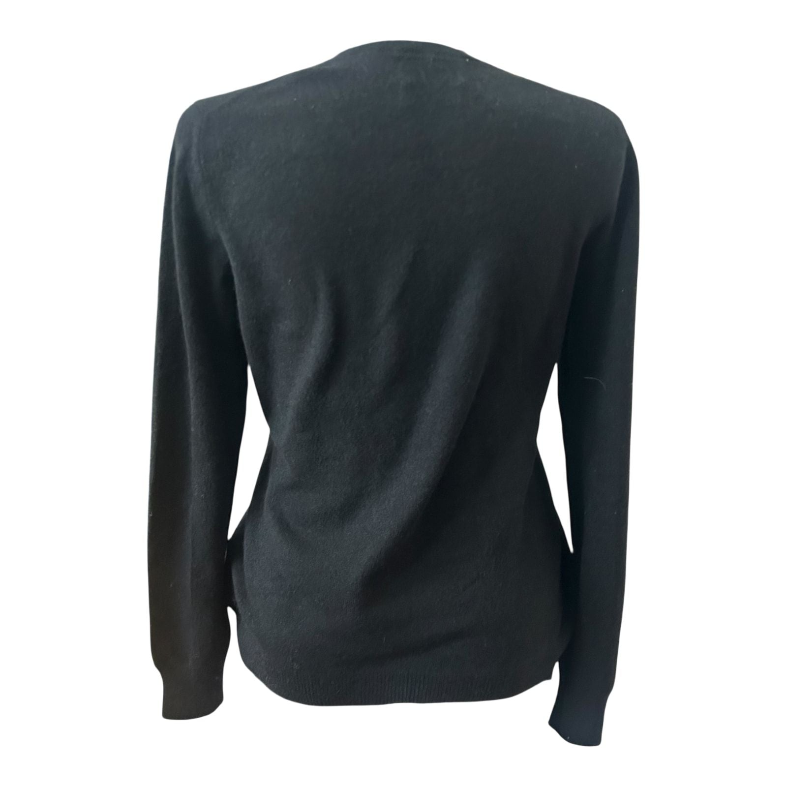 Galeria Cashmere Pullover Damen Gr M Schwarz V Ausschnitt 100 Cashmere