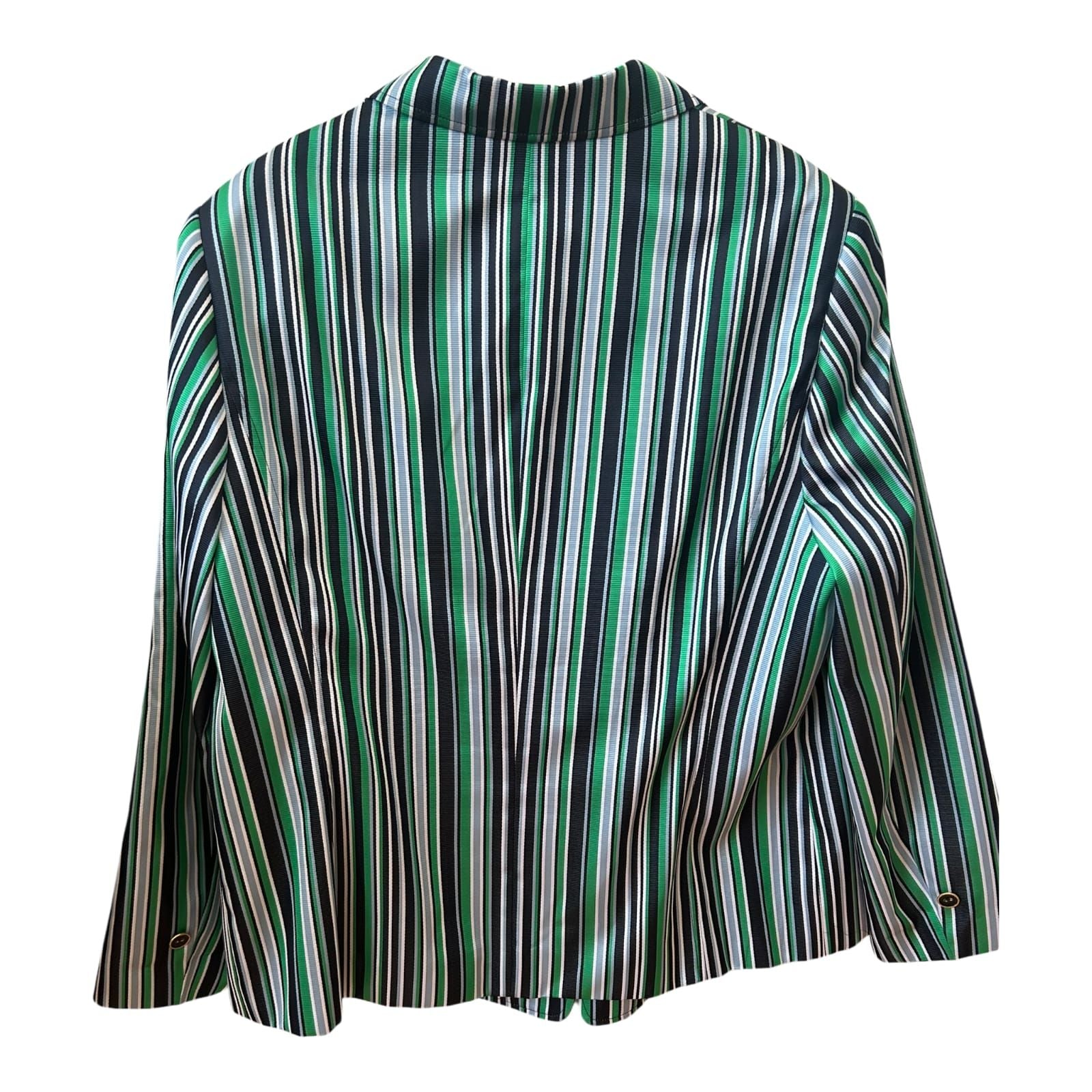 MARCONA Blazer, Damenmode, Größe 48, grün türkis