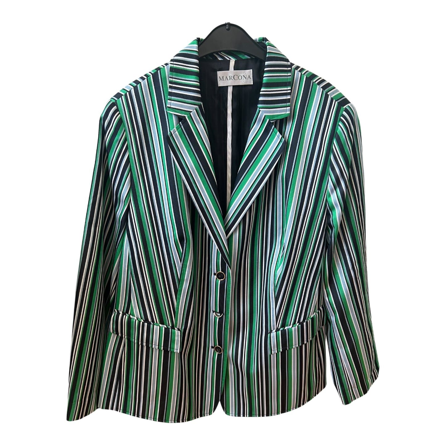 MARCONA Blazer, Damenmode, Größe 48, grün türkis