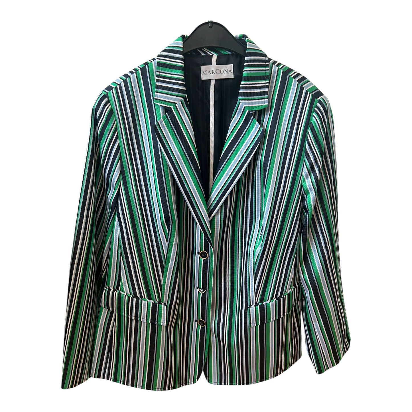 MARCONA Blazer, Damenmode, Größe 48, grün türkis