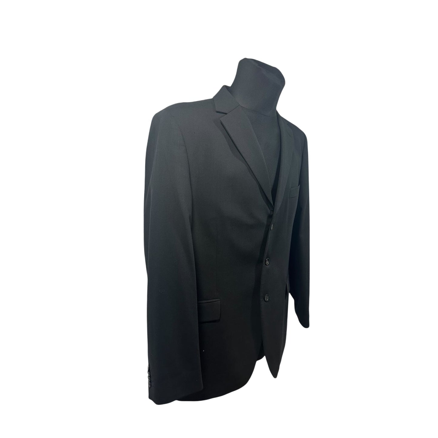 Kaiser Design Sakko Herren Gr 50 Dunkelgrau Cerruti 150s Schurwolle Elegant