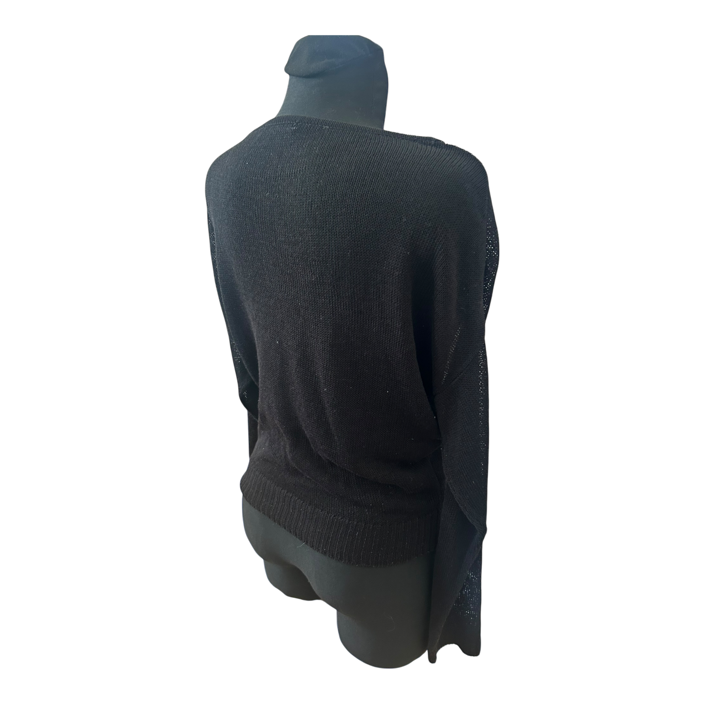 Only Edge Collection Netzpullover Damen Gr M Schwarz Transparent Sommer