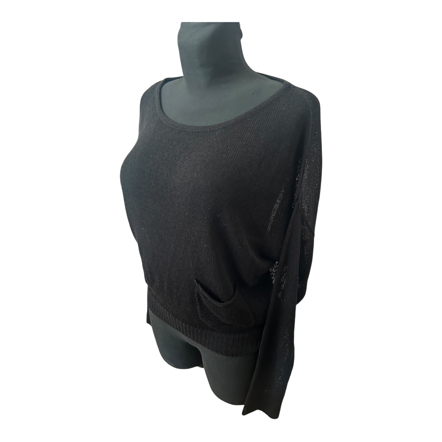 Only Edge Collection Netzpullover Damen Gr M Schwarz Transparent Sommer