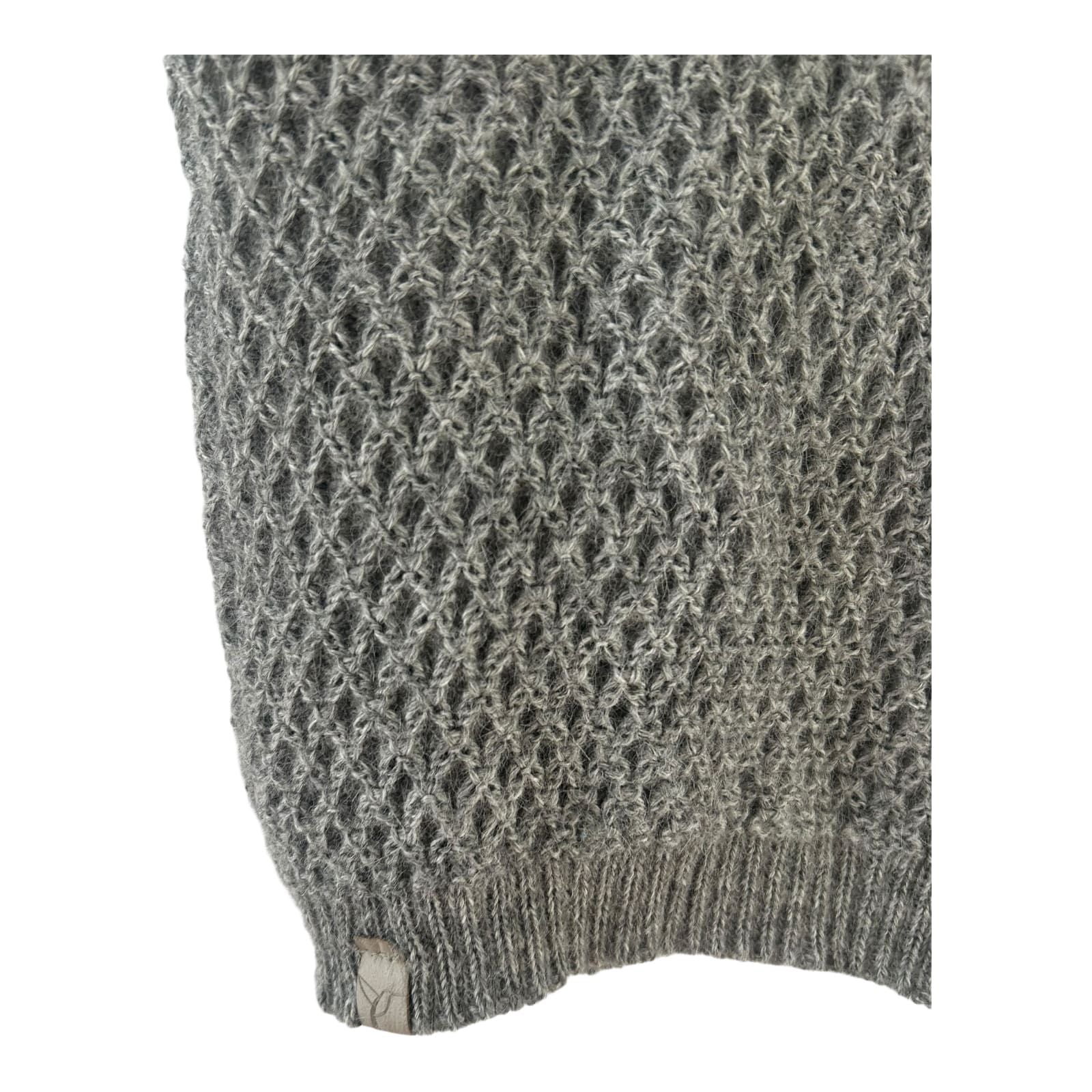 Petit Kolibri Pullunder Strickweste Gr 92 Grau Alpaka Weich Warm
