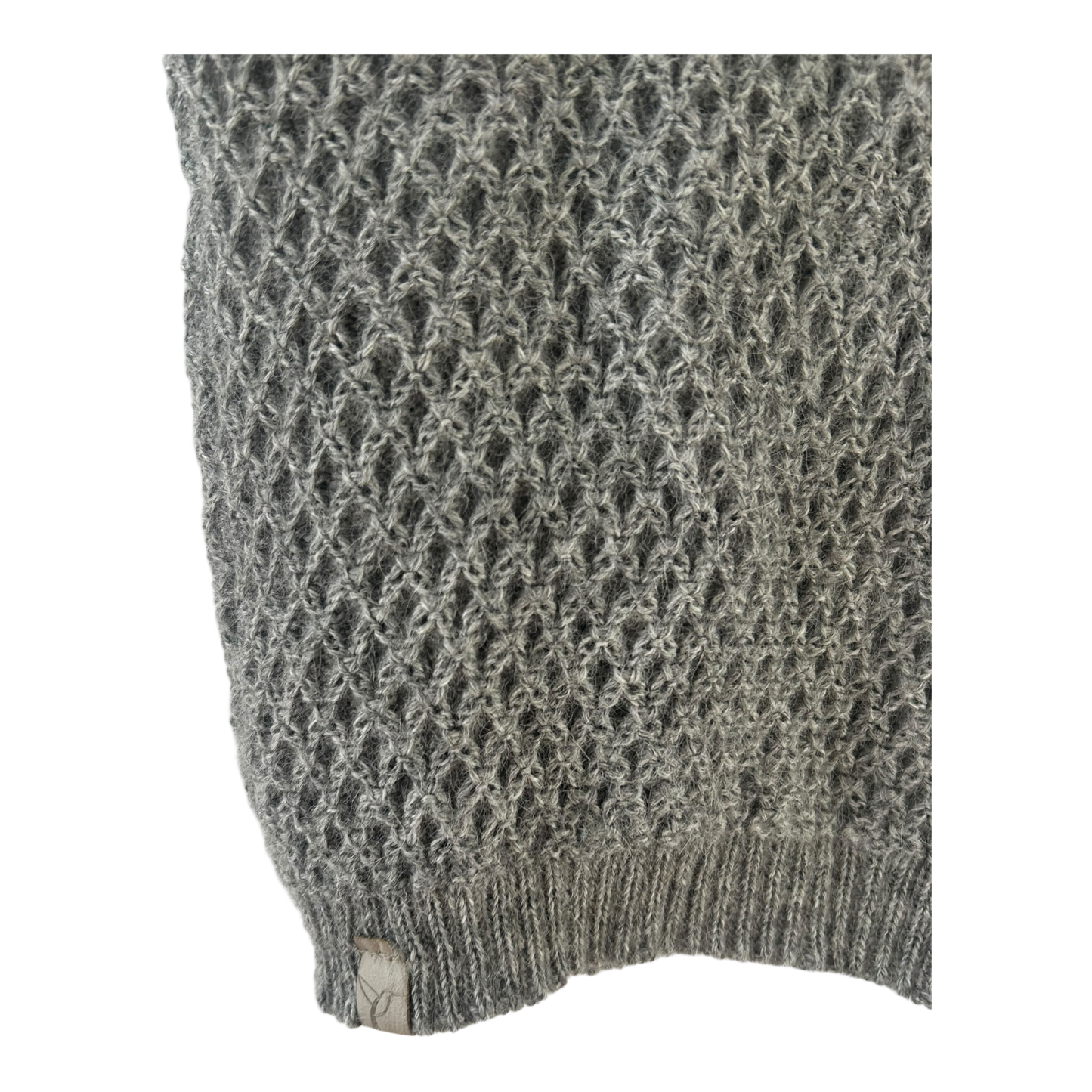 Petit Kolibri Baby Pullunder Strickweste Gr 92 Grau Alpaka Weich Warm